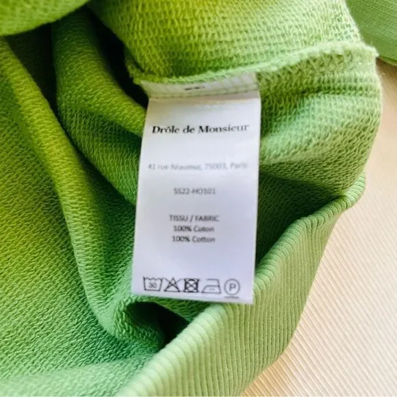 Drole De Monsieur Mens Classic Hoodie Not From Paris Madam Unisex Pocket Small S